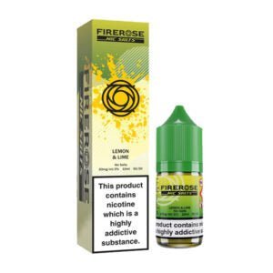 Buy Elux Firerose 5000 Nic Salt E - Liquid 10ml - Box of 10 - Lemon & Lime