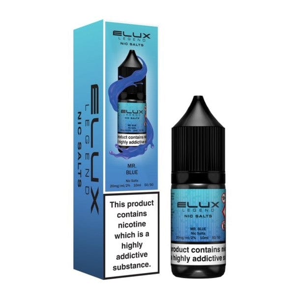 Buy Elux Legend Nic Salts - 10ml E - liquids - Box of 10 - 10mg