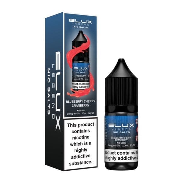 Buy Elux Legend Nic Salts - 10ml E - liquids - Box of 10 - 10mg