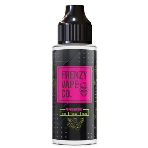 Buy Frenzy Vape Co. 100ml Shortfill E - Liquid - Mixed Berries