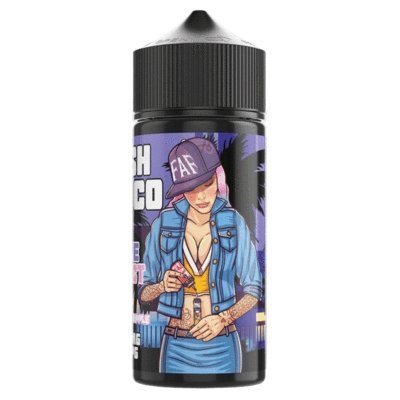 Buy Fresh Vape Co 100ml Shortfill - Purple District