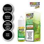 Buy Fruity Vapes Salt 10ml Nic Salts Box of 10 - Gummy Bear