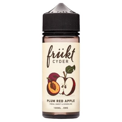 Buy Frukt Cyder 100ML Shortfill - Plum Red Apple