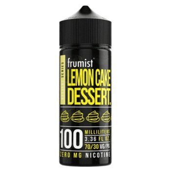 Buy Frumist Dessert 100ML Shortfill - Lemon Cake Dessert