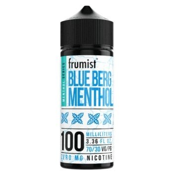Buy Frumist Menthol 100ML Shortfill - Blue Berg Menthol