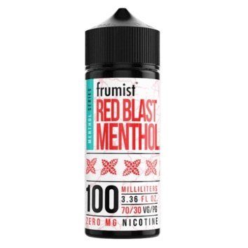Buy Frumist Menthol 100ML Shortfill - Red Blast Menthol