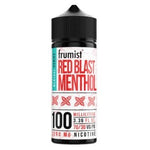 Buy Frumist Menthol 100ML Shortfill - Red Blast Menthol