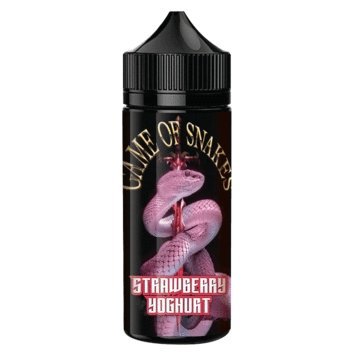 Buy Game of Snakes 100ML Shortfill - Strawberry Yoghurt