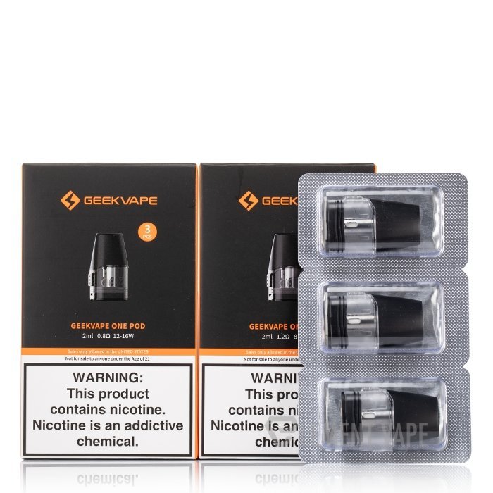 Buy GeekVape Aegis One Pods 2ML - Pack of 3 - 1.2ohm