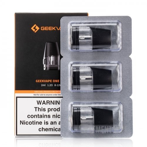 Buy GeekVape Aegis One Pods 2ML - Pack of 3 - 1.2ohm