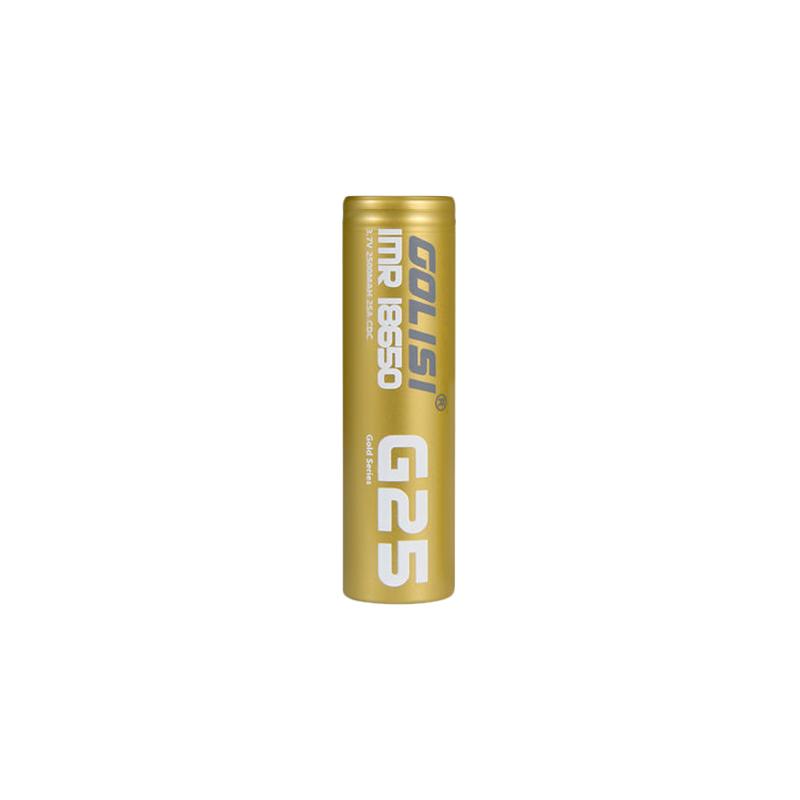Buy Golisi S25 - 18650 Battery - 2500mAh - Pack of 2 -