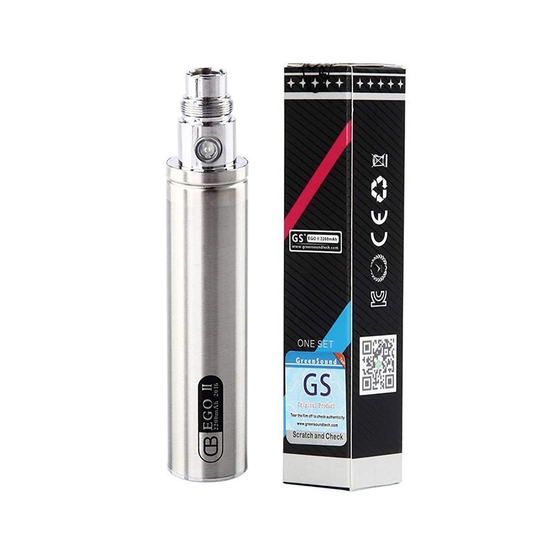 Buy GS EGO II 2200MAH BATTERY - Stainless Steel