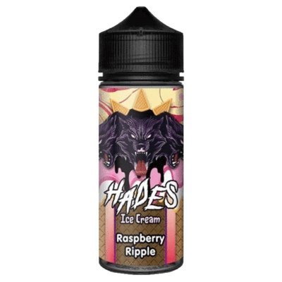 Buy Hades Ice Cream 100ML Shortfill - Raspberry Ripple