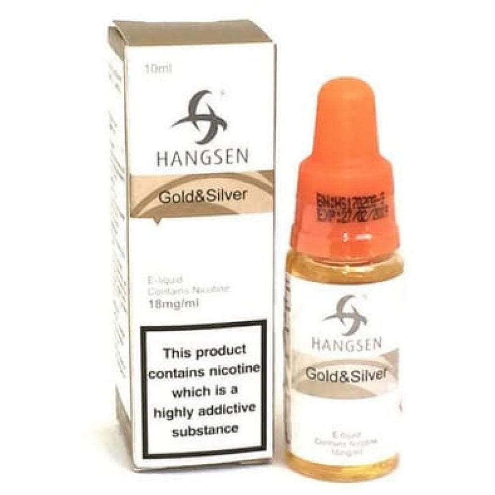 Buy Hangsen - Gold & Silver - 10ml (Pack of 10) - 3mg