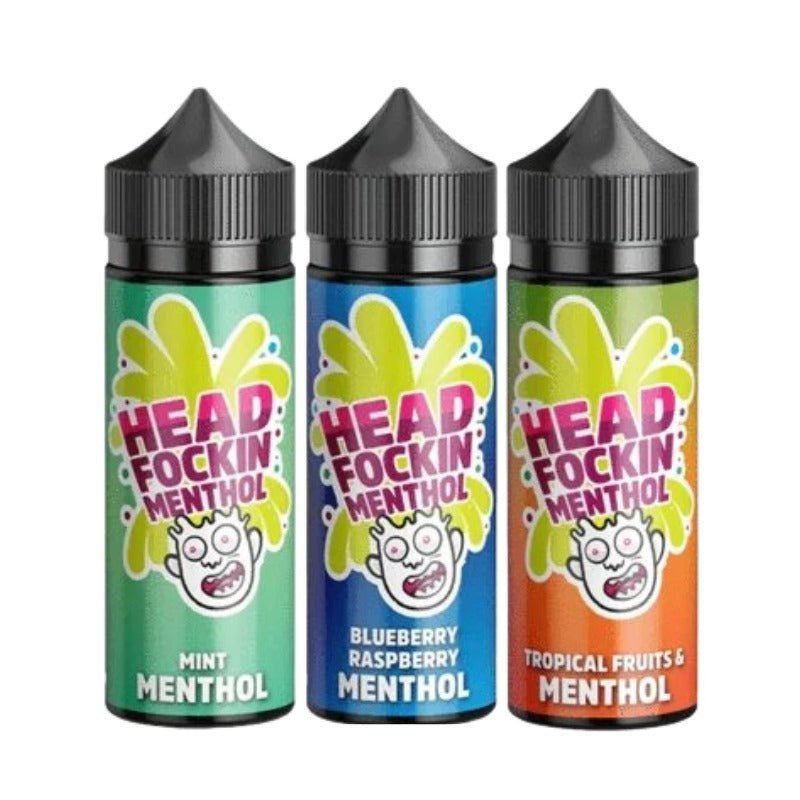 Buy Head Fockin Menthol 100ML Shortfill - Mint Menthol