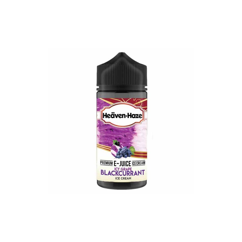 Buy Heaven Haze 100ml Shortfill - Icy Grape Blackcurrant