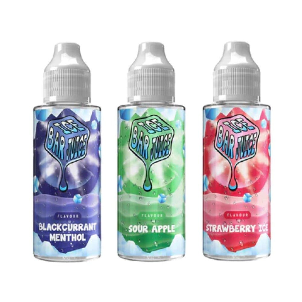 Buy Ice Bar Juice 100ml Shortfills E - liquids - Grape Ice