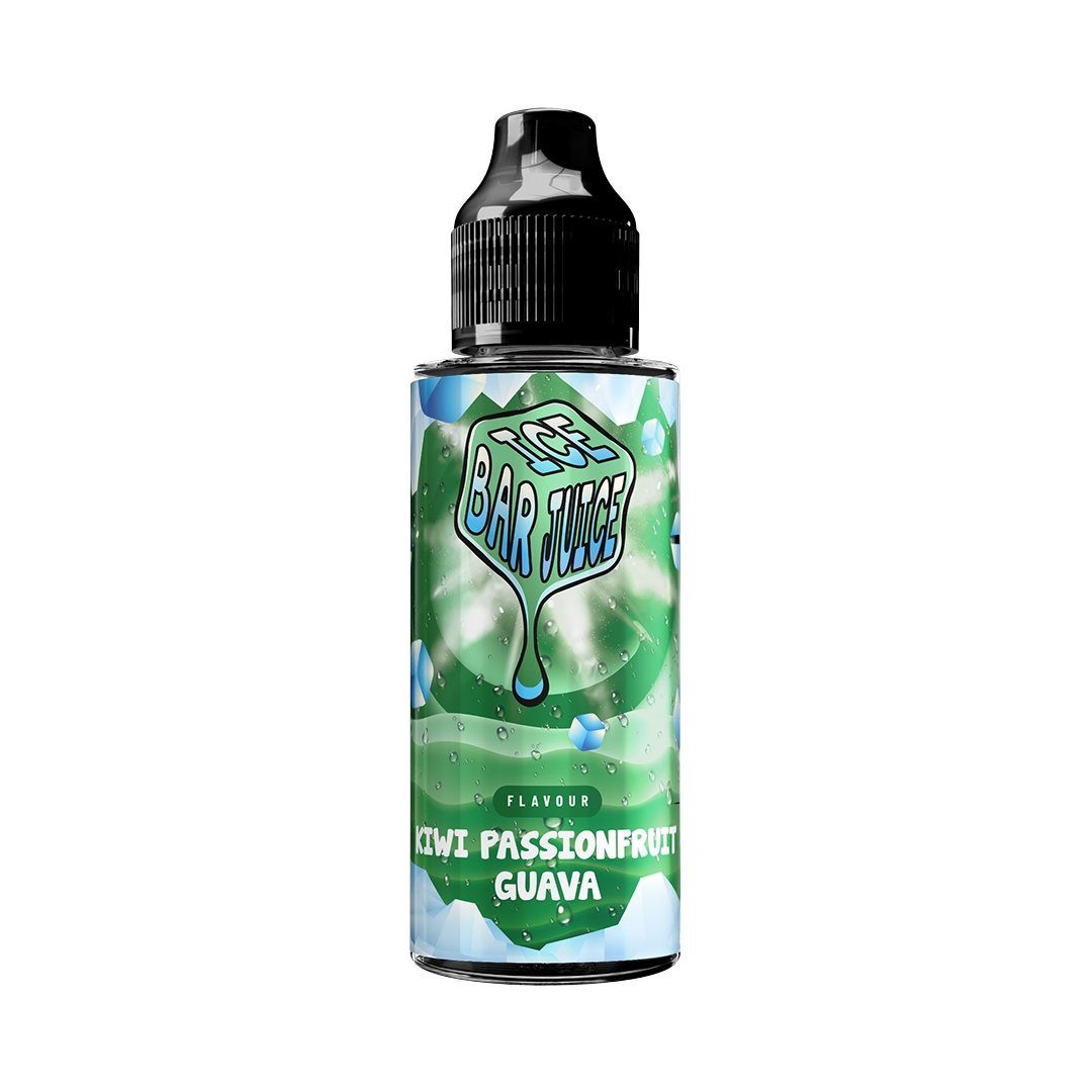 Buy Ice Bar Juice 100ml Shortfills E - liquids - Kiwi Passionfruit Guava