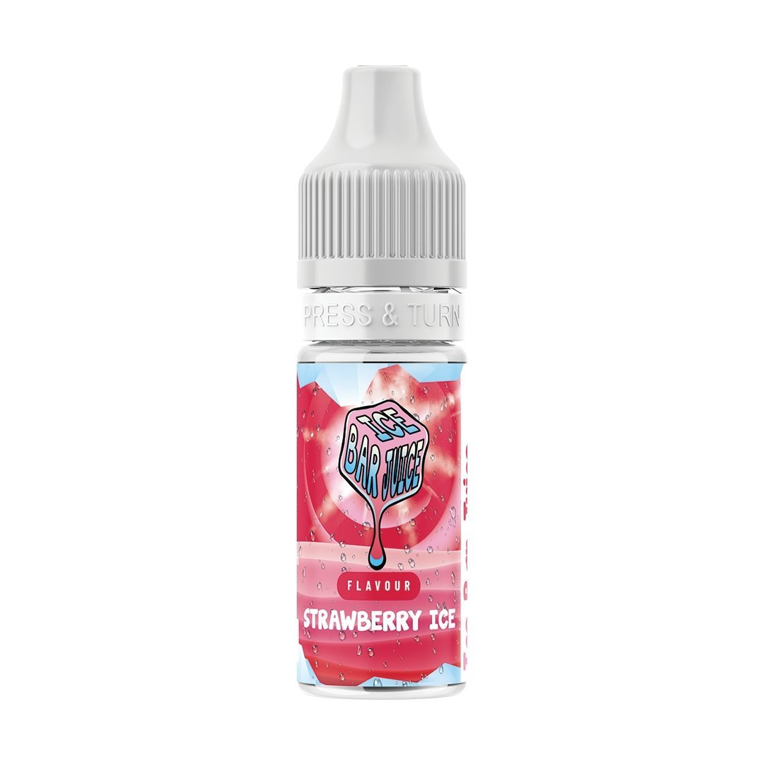 Buy Ice Bar Juice Nic Salts - 10ml E - liquids - Box of 10 - Strawberry Ice