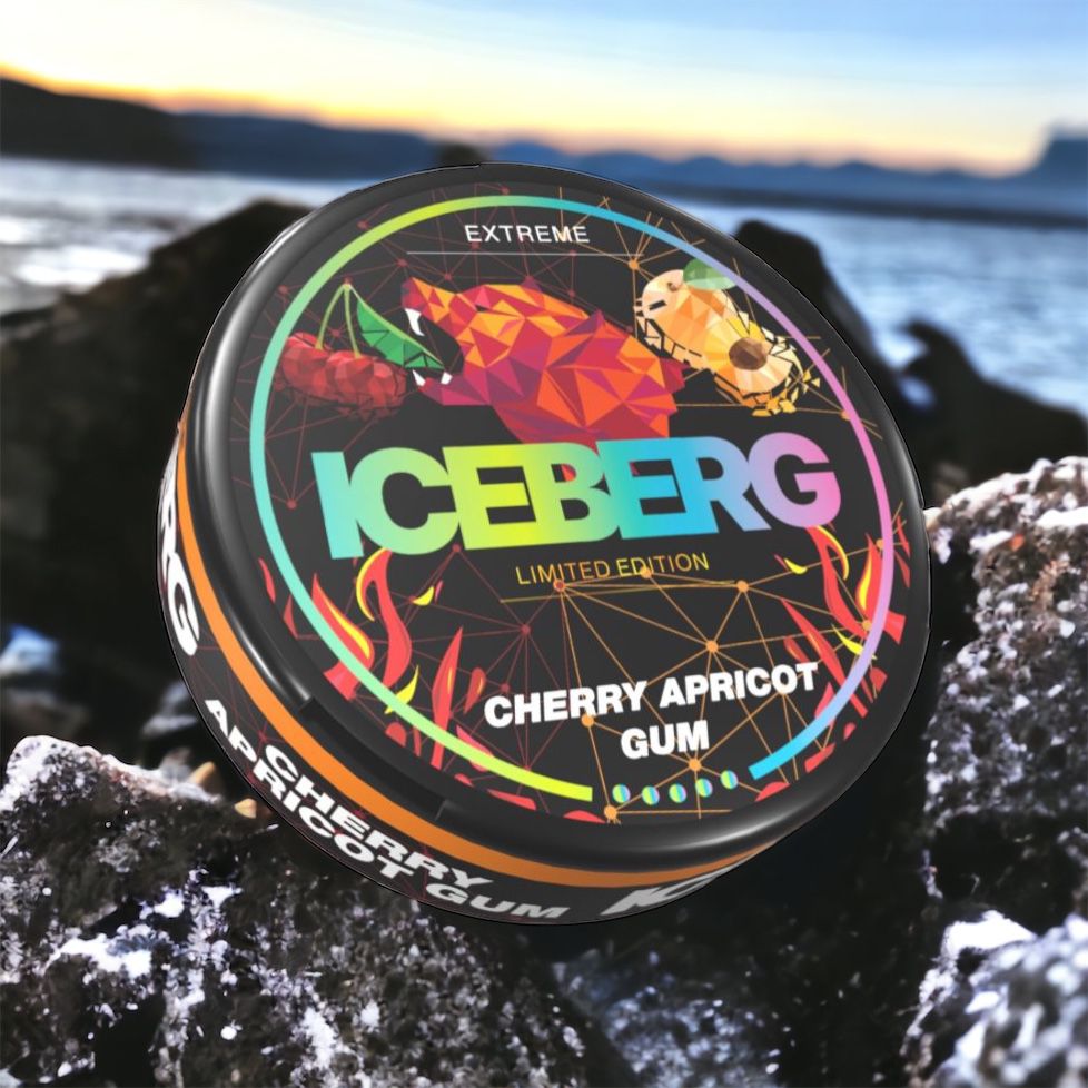 Buy Iceberg Nicopods - 15% - Box of 10 - Cherry Apricot Gum