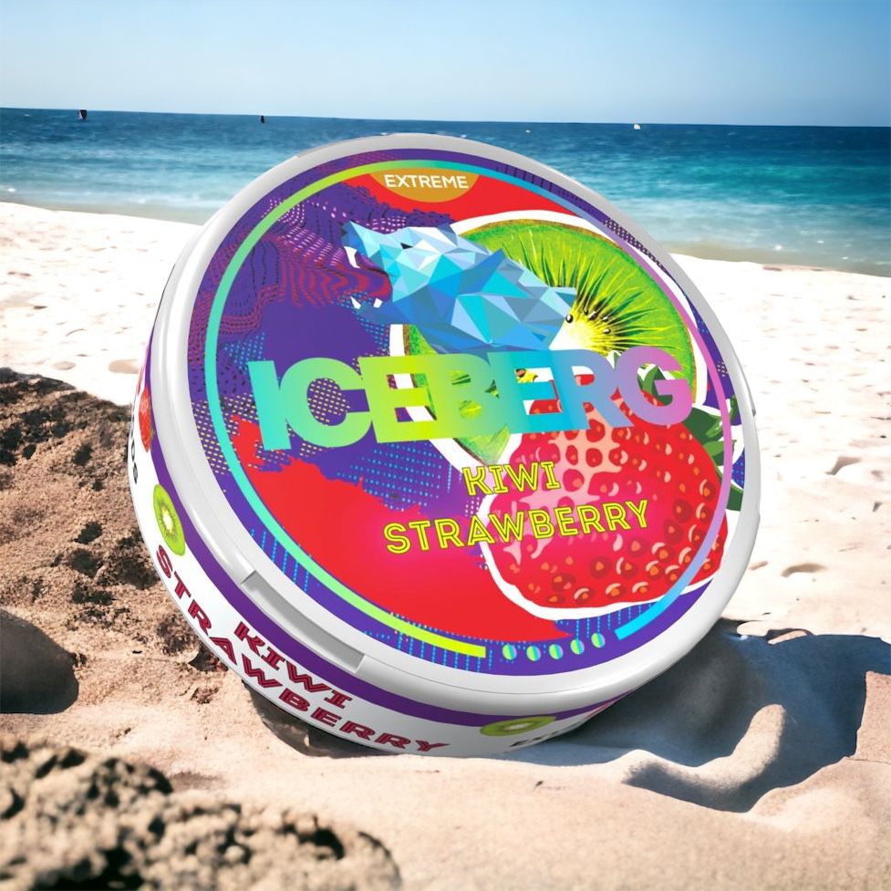 Buy Iceberg Nicopods - 15% - Box of 10 - Kiwi Strawberry