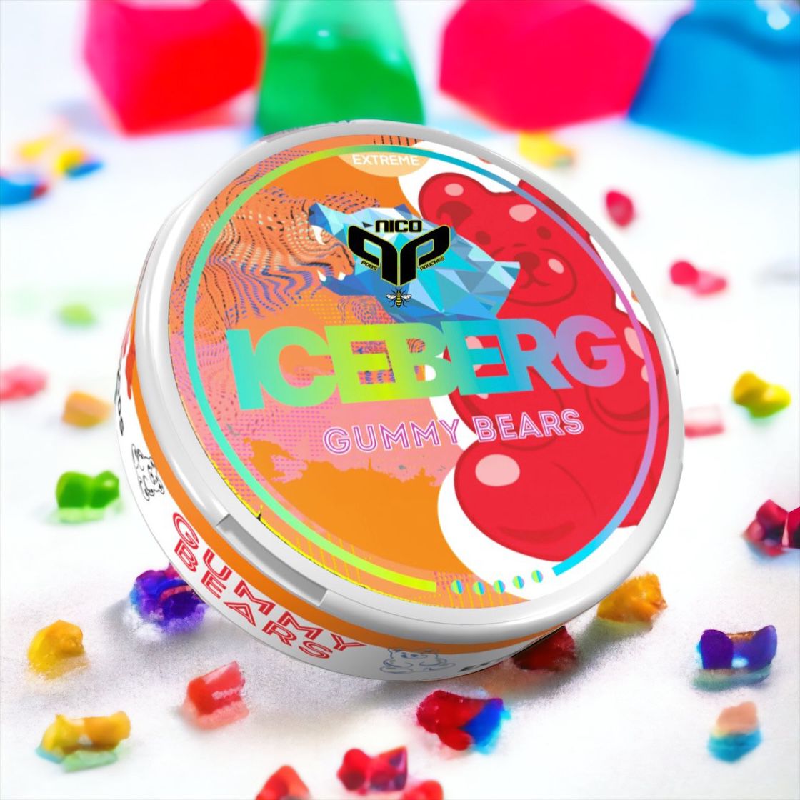 Buy Iceberg Nicopods - 15% - Box of 10 - Gummy Bear