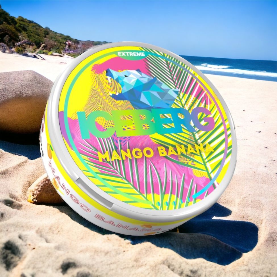 Buy Iceberg Nicopods - 15% - Box of 10 - Mango Banana