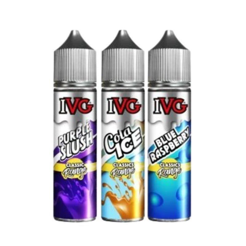 Buy IVG Classic Range 50ml Shortfill - Blue Raspberry