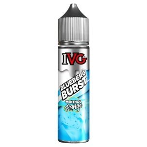 Buy IVG Menthol Range 50ml Shortfill - Blueberg Burst