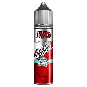 Buy IVG Menthol Range 50ml Shortfill - Cherry Waves