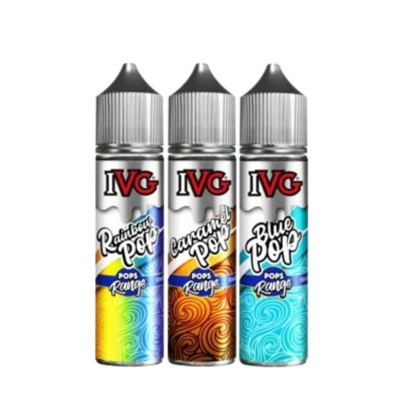Buy IVG Pop Range 50ml Shortfill - Blue Pop