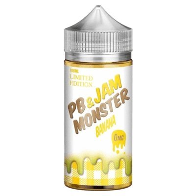 Buy Jam Monster 100ml Shortfill - PB & Jam Banana