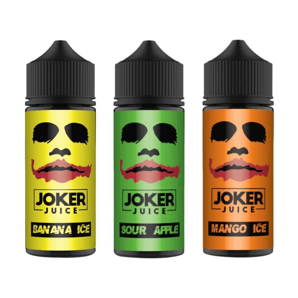 Buy Joker Juice 100ml E - liquid Shortfill - Sour Apple