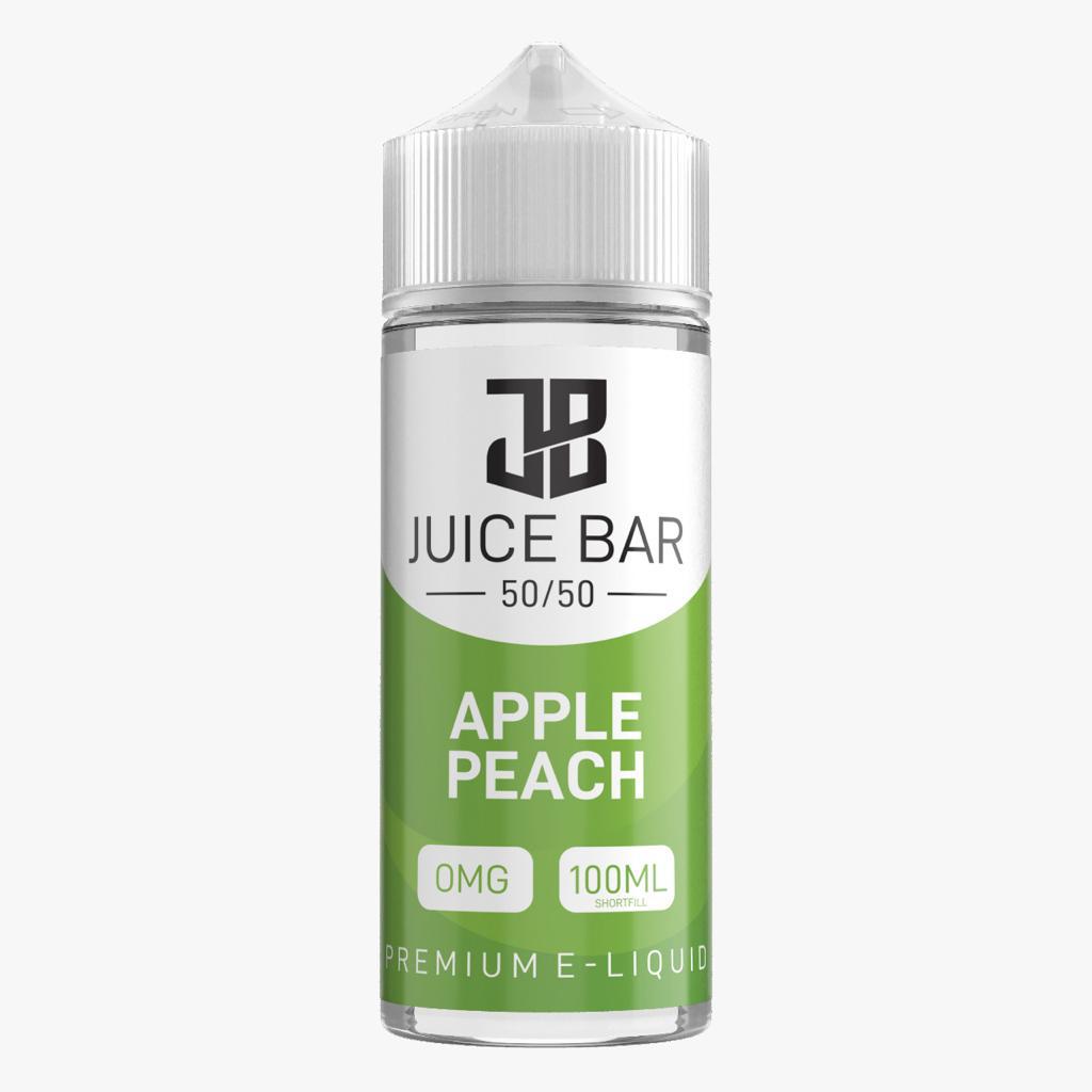 Buy Juice Bar 100ml E liquid Shortfill - Apple Peach