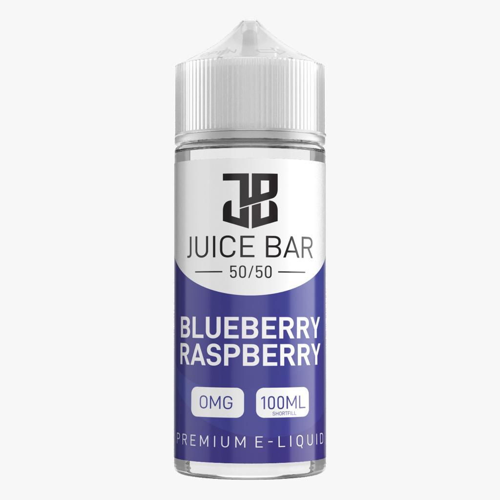 Buy Juice Bar 100ml E liquid Shortfill - Blueberry Raspberry