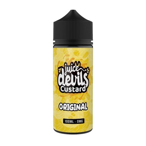 Buy Juice Devils 100ml E - liquids Shortfill - Original Custard