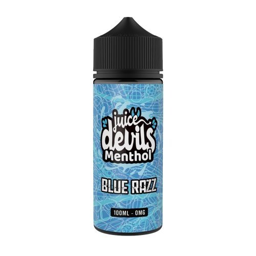 Buy Juice Devils 100ml E - liquids Shortfill - Blue Raspberry Fruit