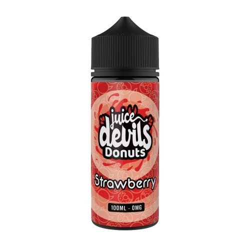Buy Juice Devils 100ml E - liquids Shortfill - Strawberry Donuts