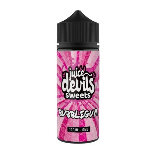 Buy Juice Devils 100ml E - liquids Shortfill - Bubblegum Sweet