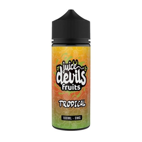 Buy Juice Devils 100ml E - liquids Shortfill - Tropical Fruit