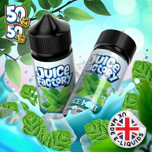 Buy Juice Factory E - Liquid 100ml E - liquids - Ice Mint