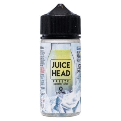 Buy Juice Head 100ml Shortfill - Freeze Blueberry Lemon ice