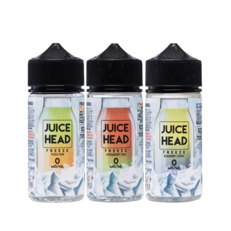 Buy Juice Head Freeze 100ml Shortfill - Blueberry Lemon ice