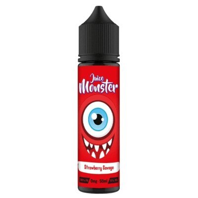 Buy Juice Monster 50ml Shortfill - Strawberry Savage