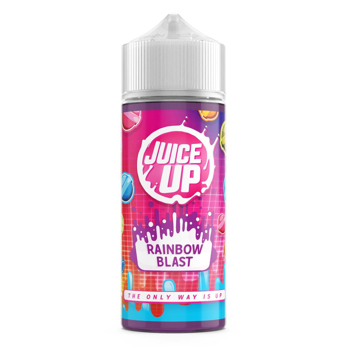 Buy Juice Up 100ml E - liquid Shortfill - Rainbow Blast