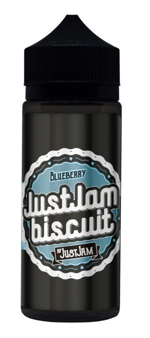 Buy Just Jam Biscuit 100ml Shortfill - Blueberry