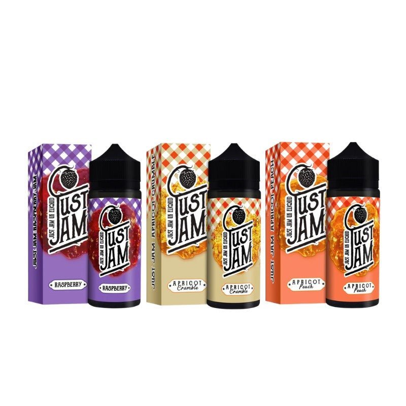 Buy Just Jam Original 100ml Shortfill - Apricot Crumble