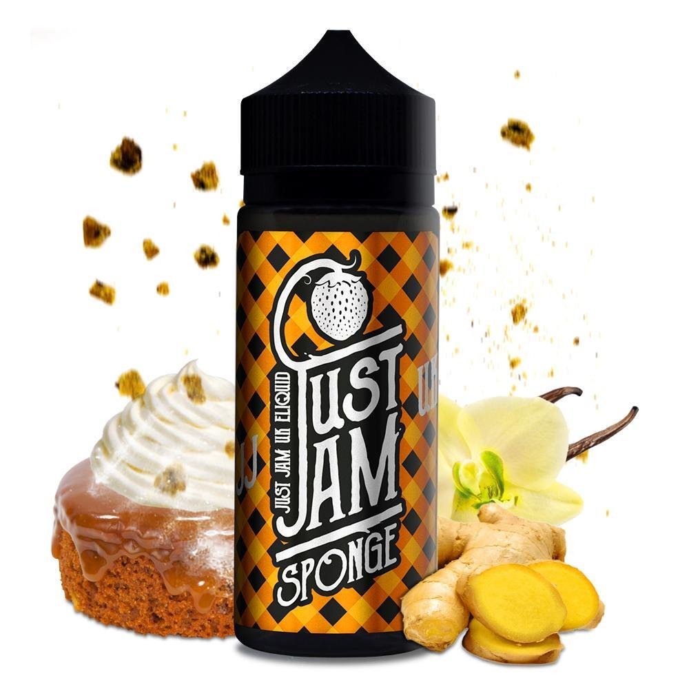 Buy Just Jam Sponge 100ml Shortfill - Ginger