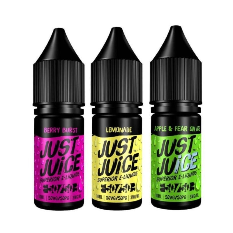 Buy Just Juice 50/50 10ML Shortfill (Pack of 10) - 3mg