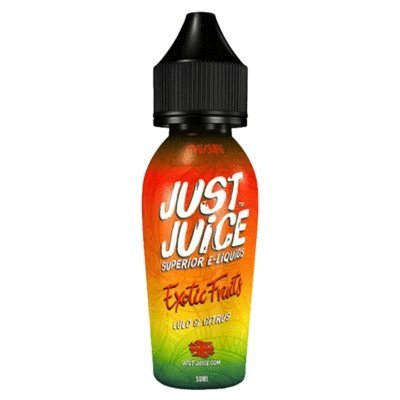 Buy Just Juice 50ml Shortfill - EXOTIC FRUITS - LULO & CITRUS